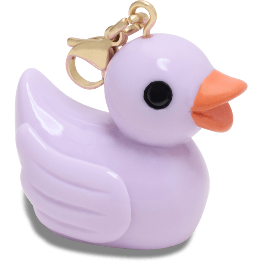 Purple Rubber Duck Charm Jibbitz Shoe Charm | Crocs Deals