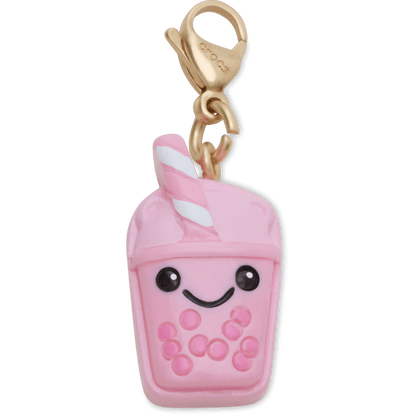 Cute Pink Boba Charm Jibbitz Shoe Charm | Crocs Customer Favorite