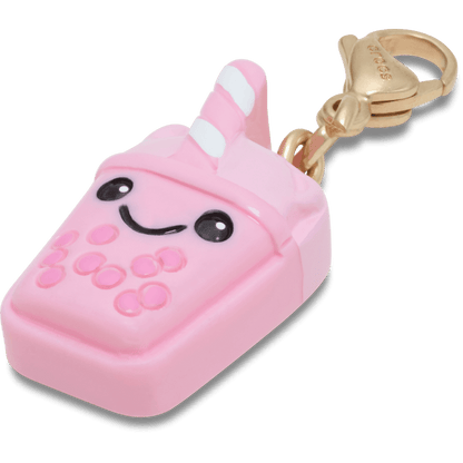 Cute Pink Boba Charm Jibbitz Shoe Charm | Crocs Customer Favorite
