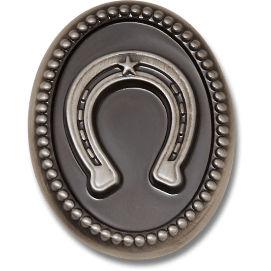 Silver Horseshoe Jibbitz™ charms | Crocs Featured