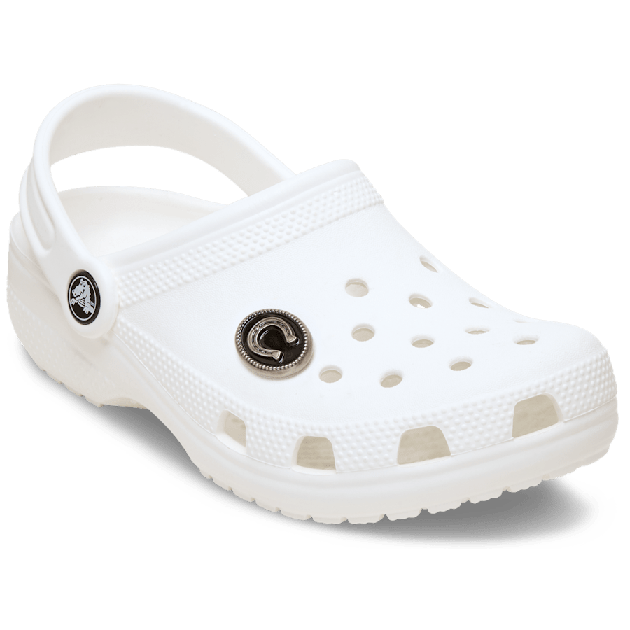 Silver Horseshoe Jibbitz™ charms | Crocs Featured