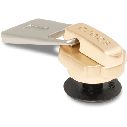 Gold and Silver Zipper Jibbitz™ charms | Crocs Classic