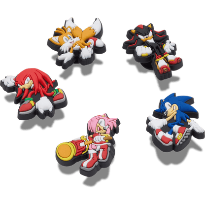 Sonic the Hedgehog 5Pck Jibbitz™ charms | Crocs Trending