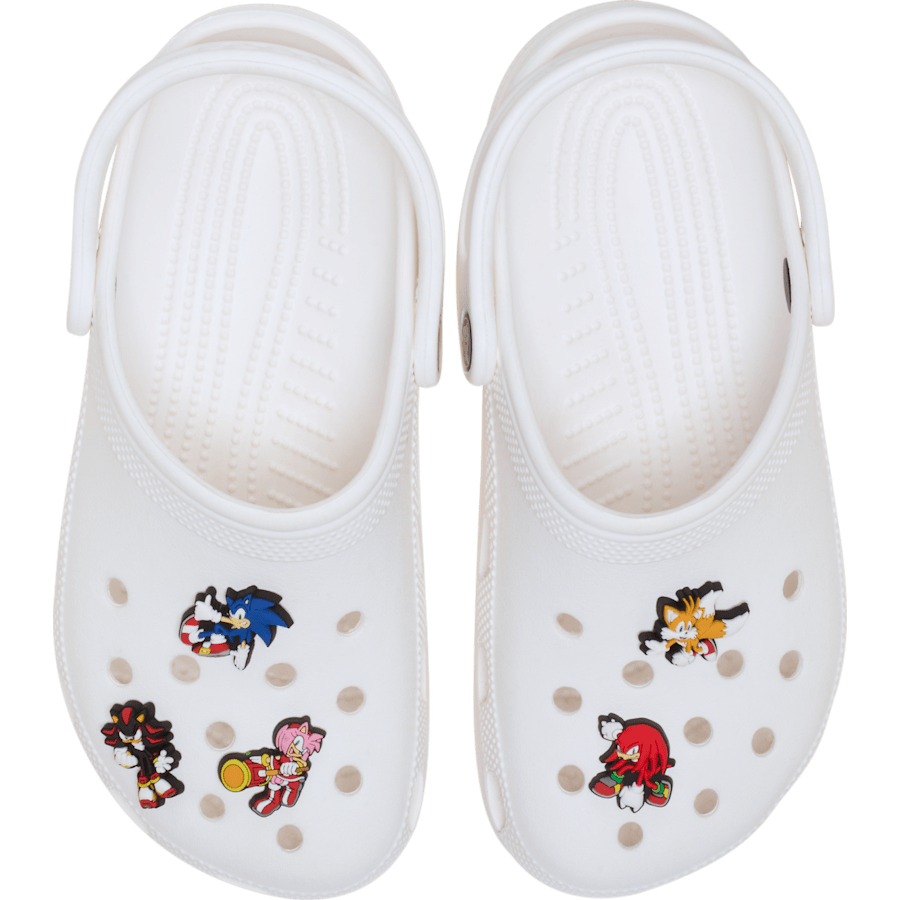 Sonic the Hedgehog 5Pck Jibbitz™ charms | Crocs Trending