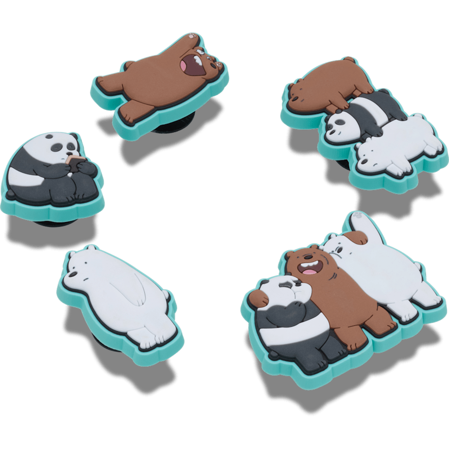 We Bare Bears 5 Pack  Jibbitz™ charms | Crocs Recommended