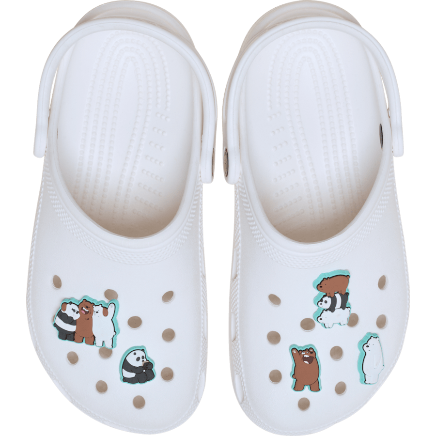 We Bare Bears 5 Pack  Jibbitz™ charms | Crocs Recommended