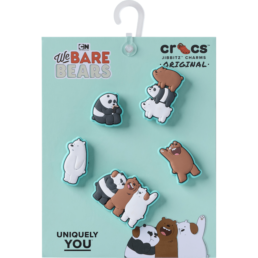 We Bare Bears 5 Pack  Jibbitz™ charms | Crocs Recommended