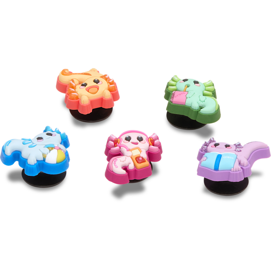 Tiny Axolotls 5 Pack Jibbitz™ charms | Crocs Special Offer