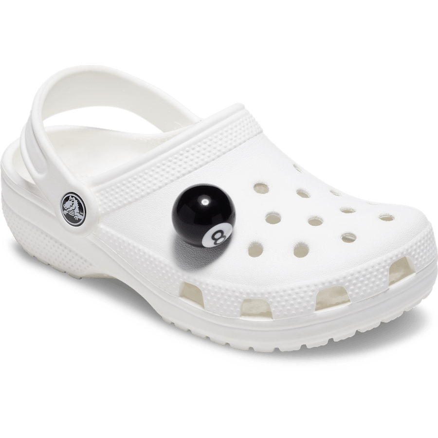 3D Pool Eight Ball Jibbitz™ charms | Crocs Trending