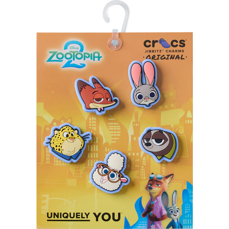 b'Disney Zootopia 2 5 Pack Jibbitz Shoe Charm' | Crocs Classic