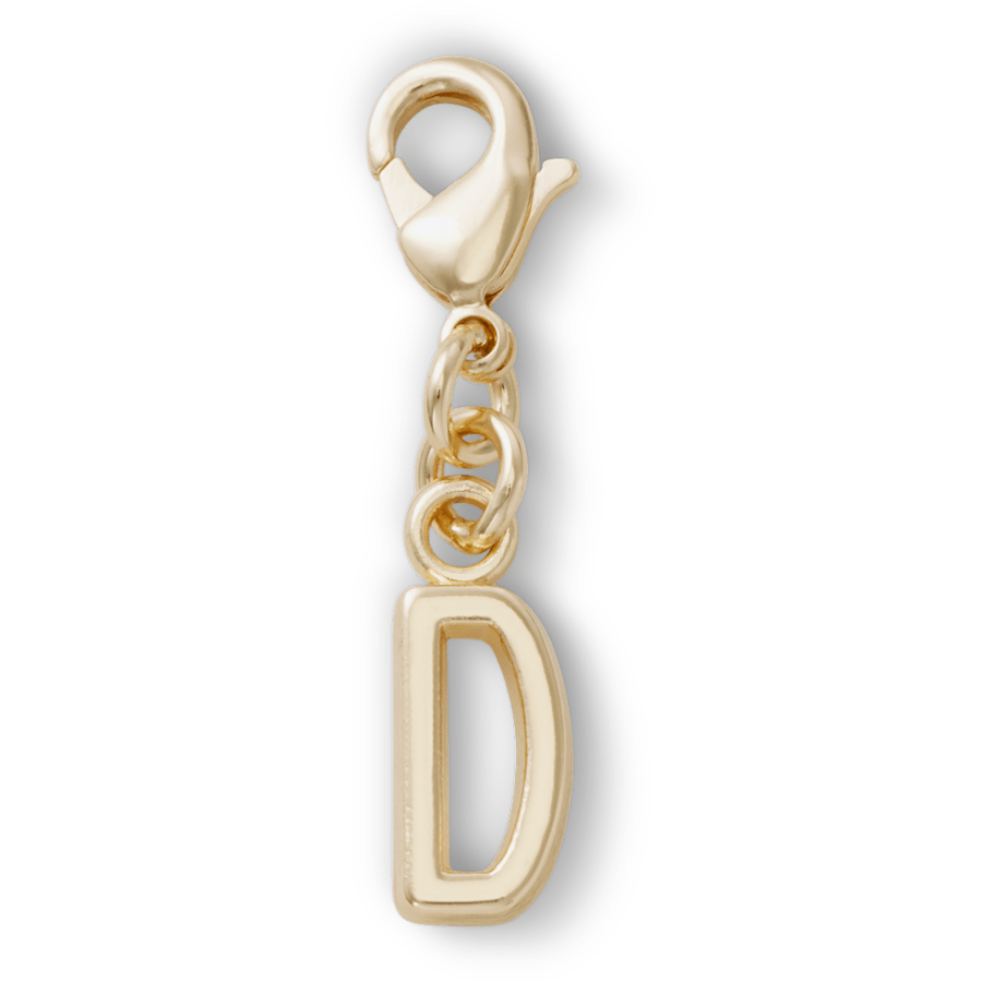Gold Letter D Charm Jibbitz™ charms | Crocs Latest