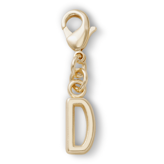 Gold Letter D Charm Jibbitz™ charms | Crocs Latest