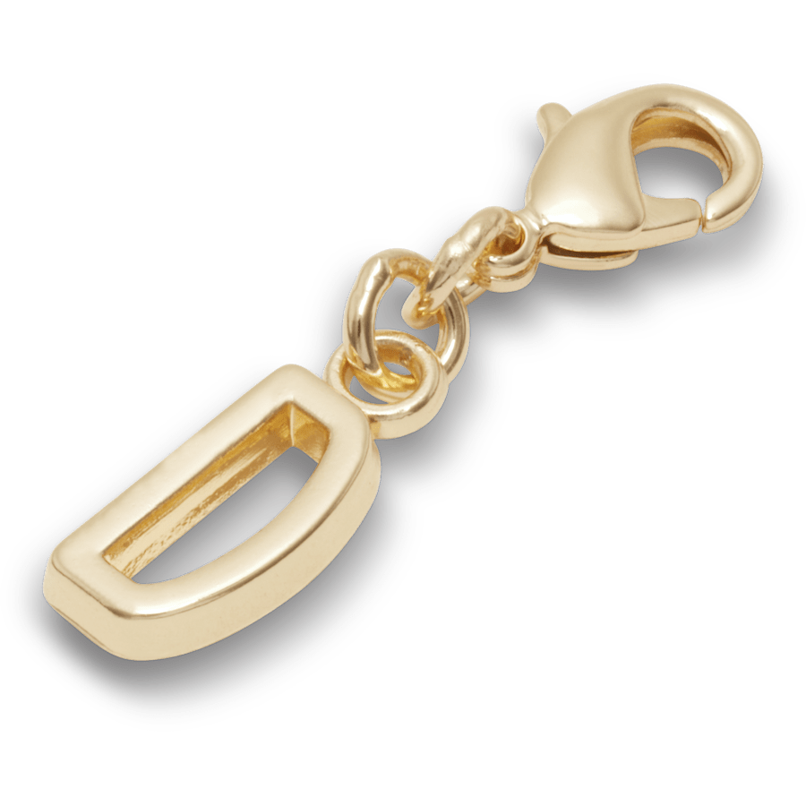Gold Letter D Charm Jibbitz™ charms | Crocs Latest