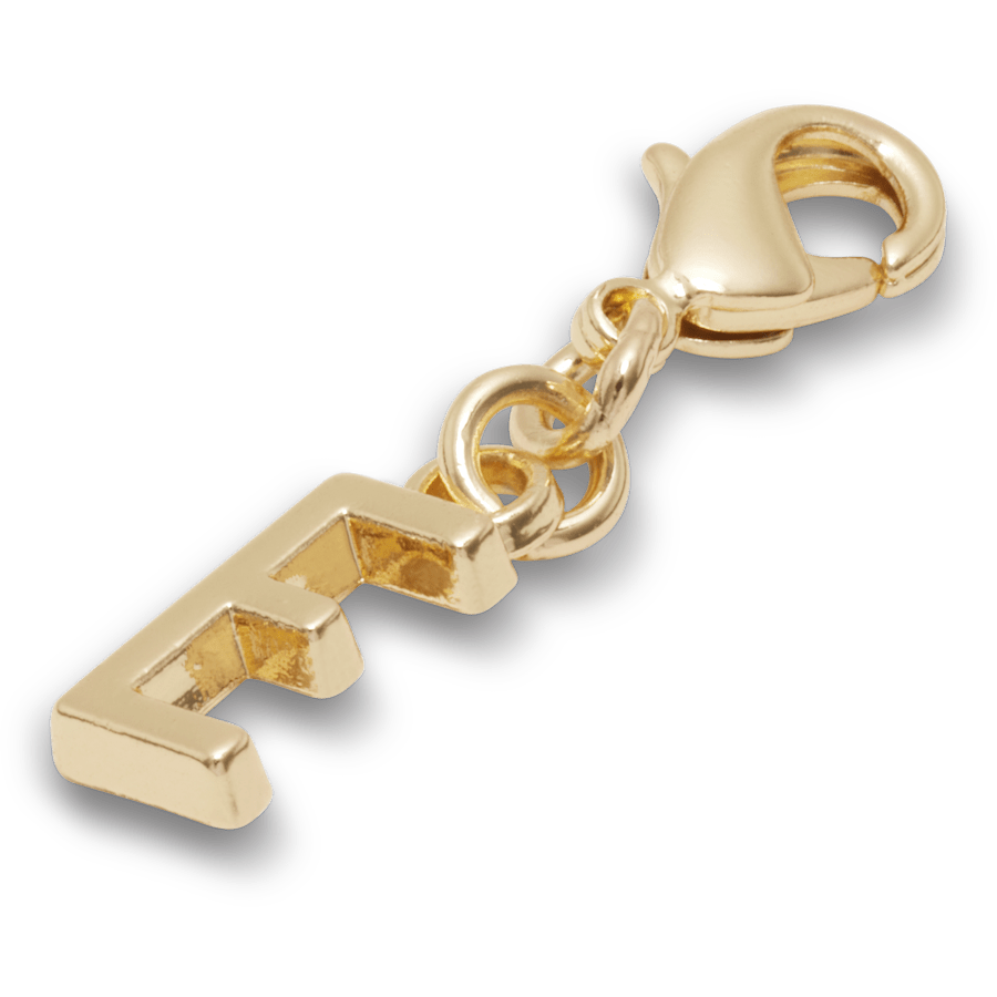 Gold Letter E Charm Jibbitz™ charms | Crocs Exclusive