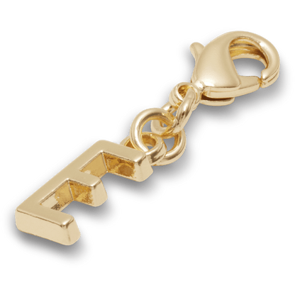 Gold Letter E Charm Jibbitz™ charms | Crocs Exclusive