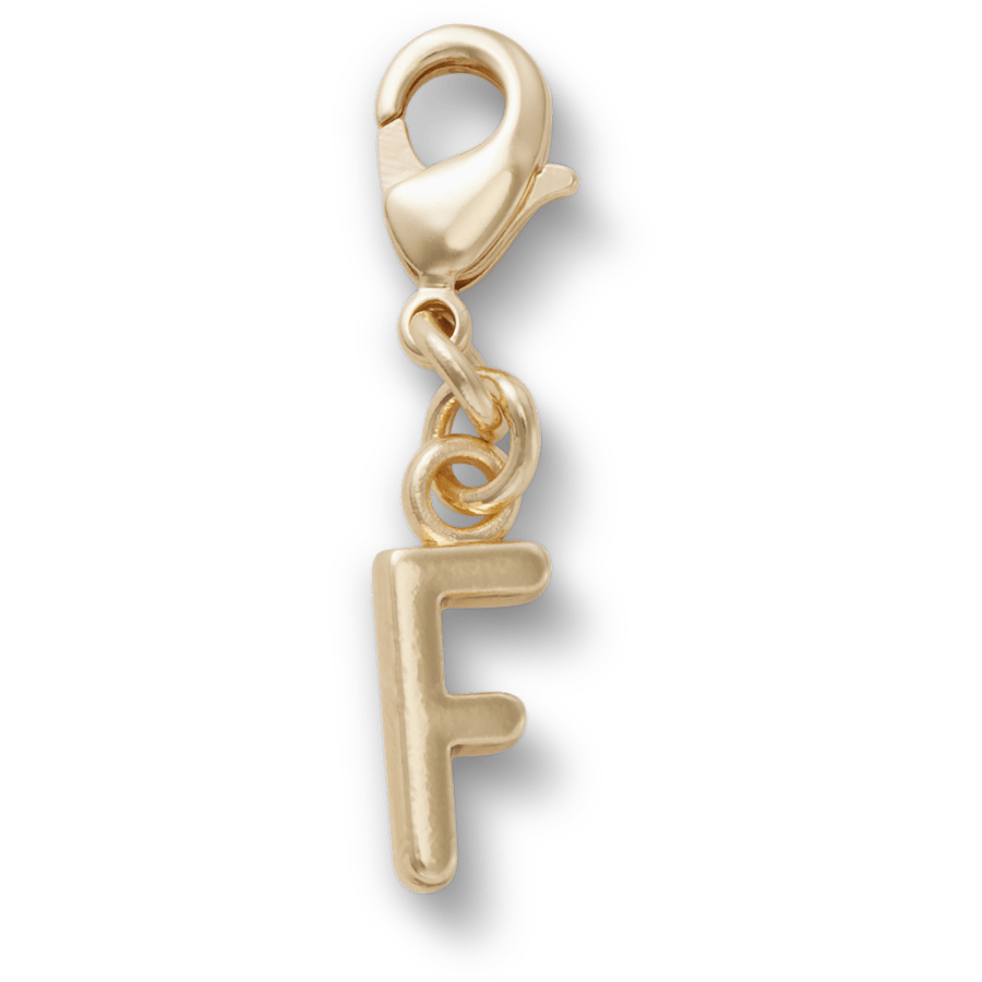 Gold Letter F Charm Jibbitz™ charms | Crocs Best Seller