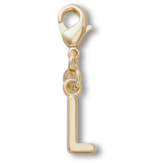 Gold Letter L Charm Jibbitz™ charms | Crocs Deals