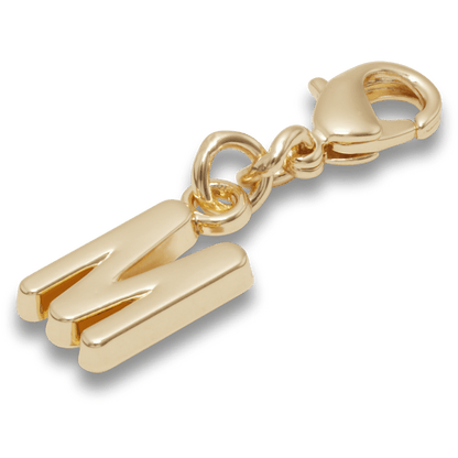 Gold Letter M Charm Jibbitz™ charms | Crocs Smart Buy