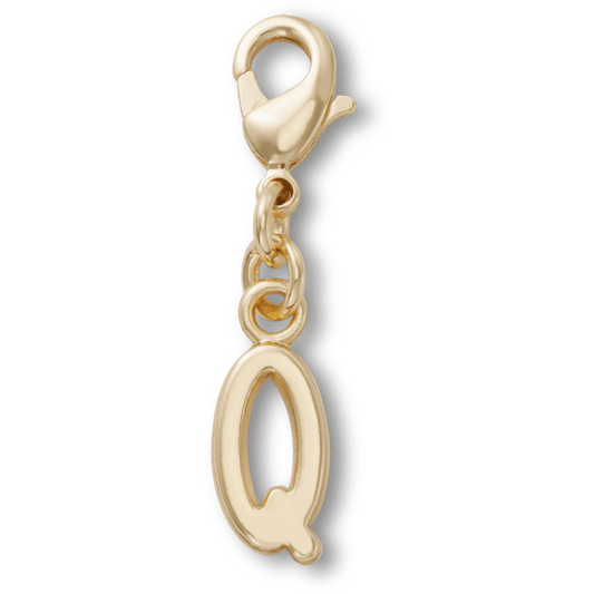 Gold Letter Q Charm Jibbitz™ charms | Crocs Value