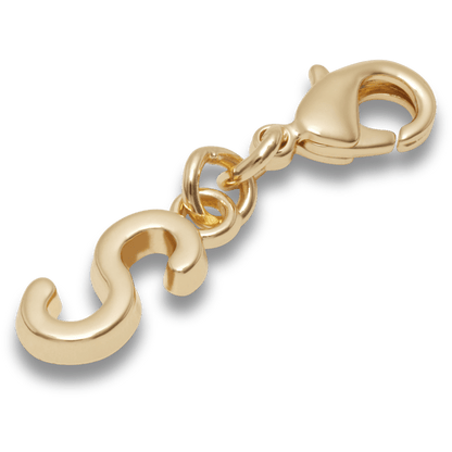 Gold Letter S Charm Jibbitz™ charms | Crocs Essential