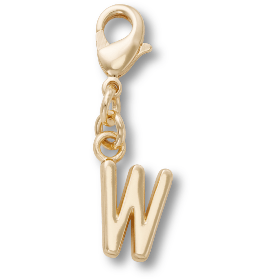 Gold Letter W Charm Jibbitz™ charms | Crocs Value