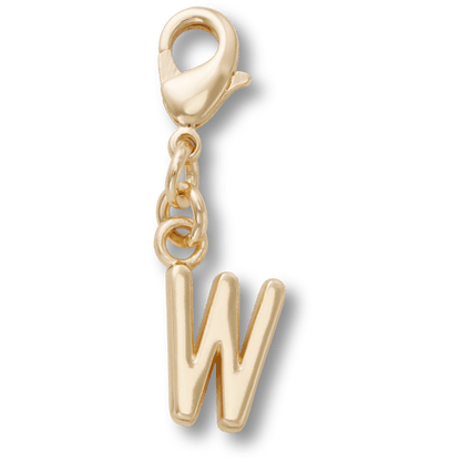 Gold Letter W Charm Jibbitz™ charms | Crocs Value