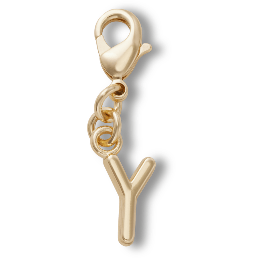 Gold Letter Y Charm Jibbitz™ charms | Crocs Recommended