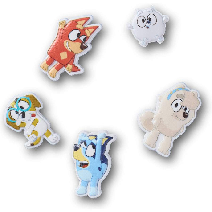 Bluey 5 Pack Jibbitz Shoe Charm | Crocs Classic