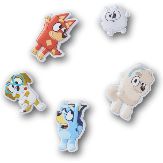 Bluey 5 Pack Jibbitz Shoe Charm | Crocs Classic