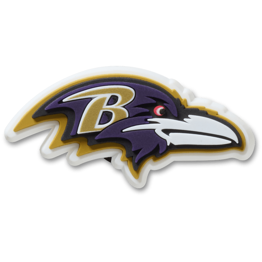NFL Baltimore Ravens Logo Jibbitz™ charms | Crocs Latest
