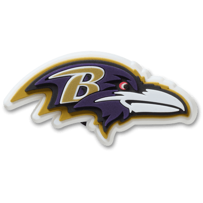 NFL Baltimore Ravens Logo Jibbitz™ charms | Crocs Latest