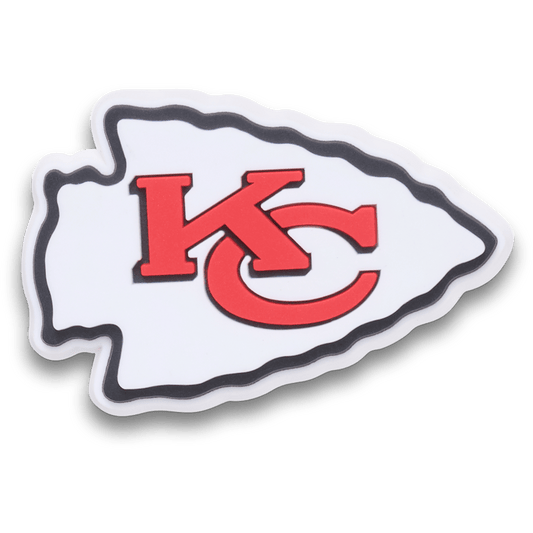 NFL Kansas City Chiefs Logo Jibbitz™ charms | Crocs Great Value