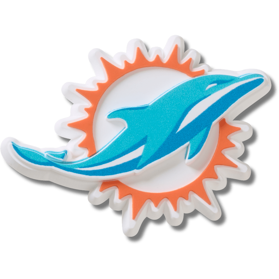 NFL Miami Dolphins Logo Jibbitz™ charms | Crocs Best Price