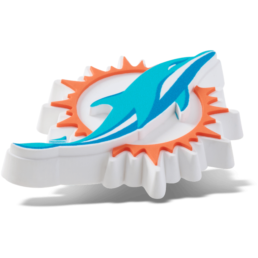 NFL Miami Dolphins Logo Jibbitz™ charms | Crocs Best Price