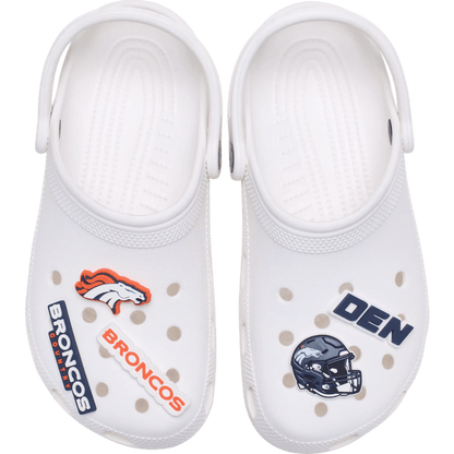 NFL Denver Broncos 5 Pack Jibbitz Shoe Charm | Crocs Classic