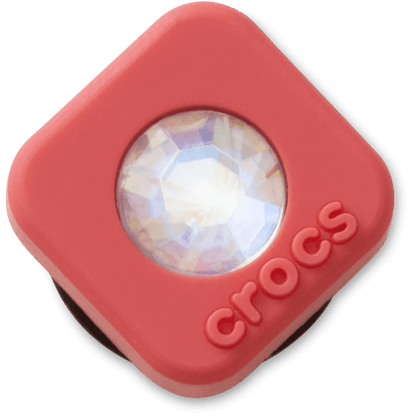 Red Square PVC SMT Gem Jibbitz™ charms | Crocs Popular