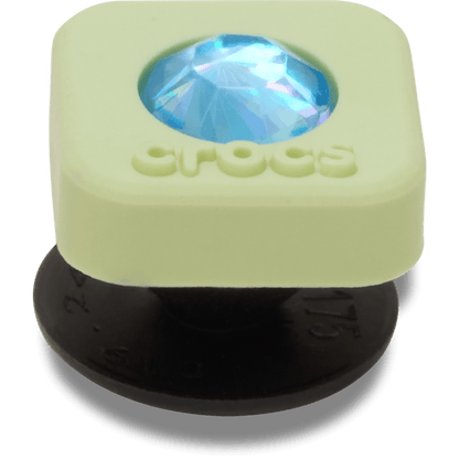 Green PVC Square SMT Gem Jibbitz™ charms | Crocs Sale