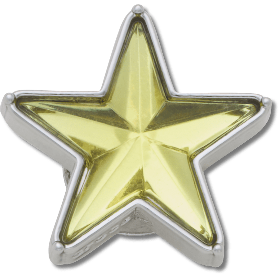 Silver and Green SMT Gem Star Jibbitz™ charms | Crocs Popular