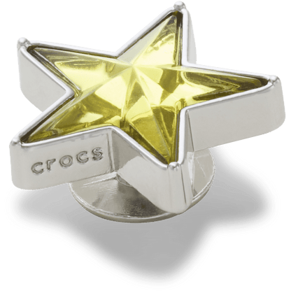 Silver and Green SMT Gem Star Jibbitz™ charms | Crocs Popular