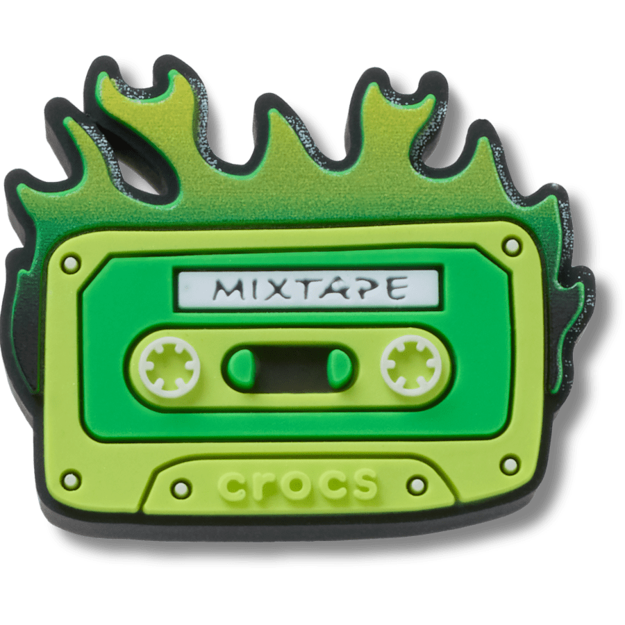 Lights Up Fire Mix Tape Jibbitz™ charms | Crocs Classic