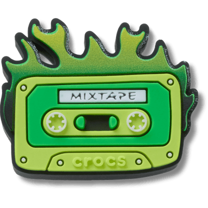 Lights Up Fire Mix Tape Jibbitz™ charms | Crocs Classic