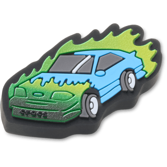 Lights Up Fire Race Car Jibbitz™ charms | Crocs Special Offer
