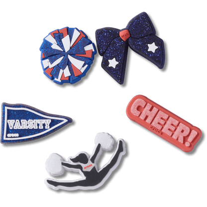 Cheer 5 Pack Jibbitz™ charms | Crocs Trusted