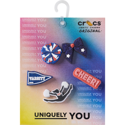 Cheer 5 Pack Jibbitz™ charms | Crocs Trusted