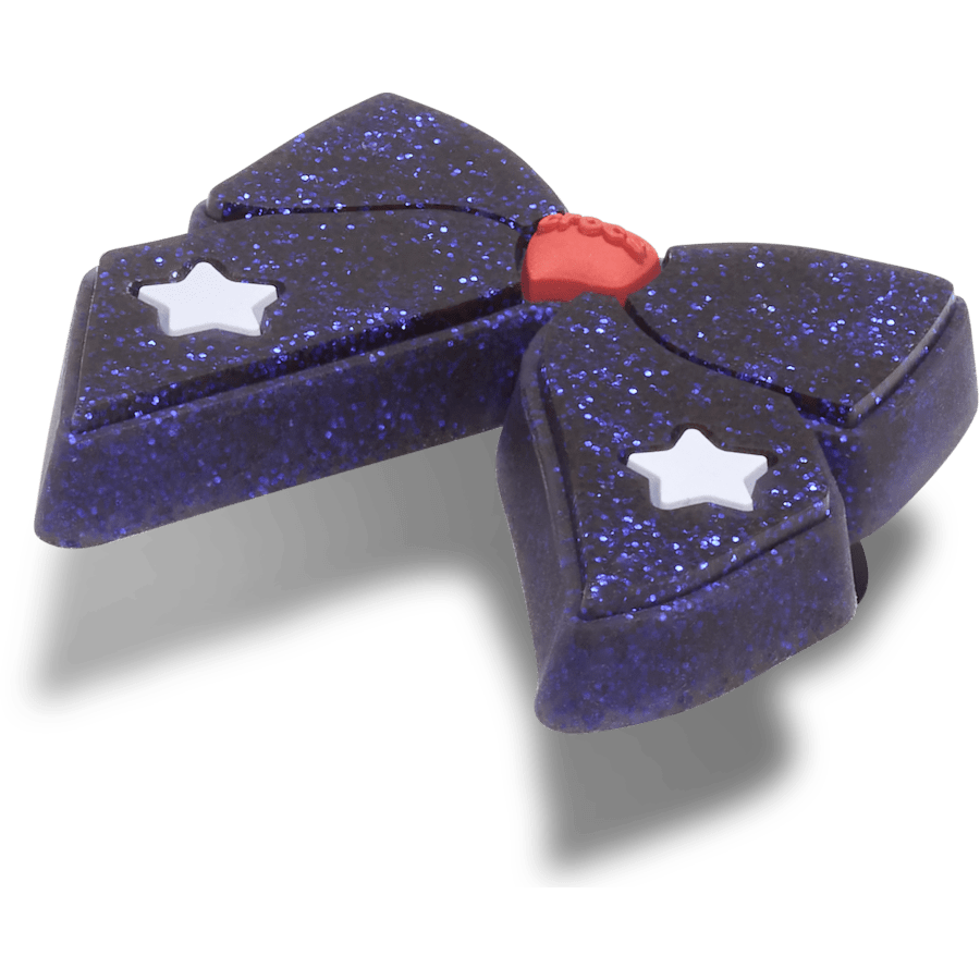 Glittery Blue Bow Jibbitz™ charms | Crocs Deals