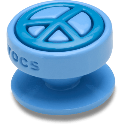 Blue Peace Sign Icon Jibbitz™ charms | Crocs Smart Buy