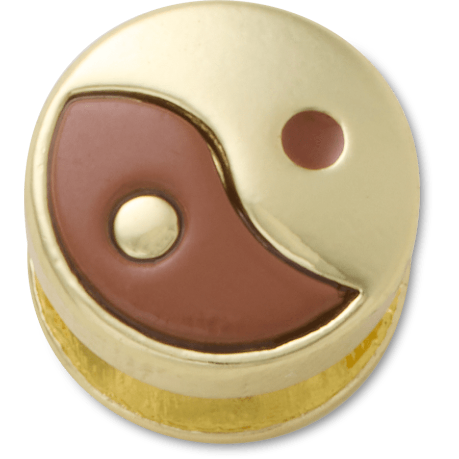 Brown Yin Yang Icon Jibbitz™ charms | Crocs Best Price