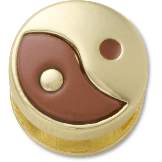 Brown Yin Yang Icon Jibbitz™ charms | Crocs Best Price