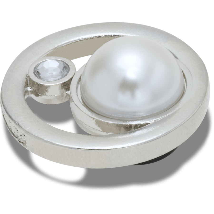 Silver Ring With Pearl Jibbitz™ charms | Crocs Recommended
