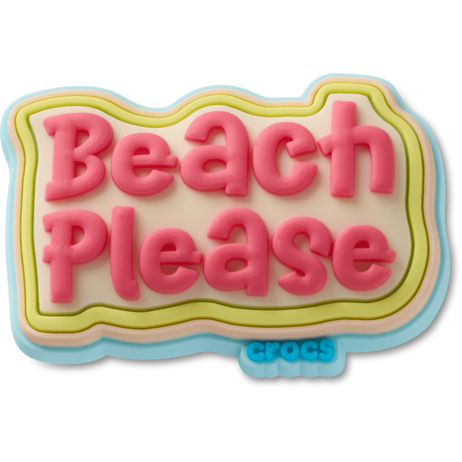 Beach Please Jibbitz™ charms | Crocs Popular